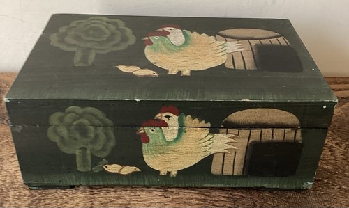 Folk art box - folk,