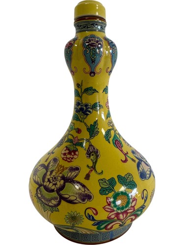 Chinese yellow floral - chinese,