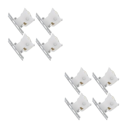 Zinc nylon curtain lock kit - lock,
