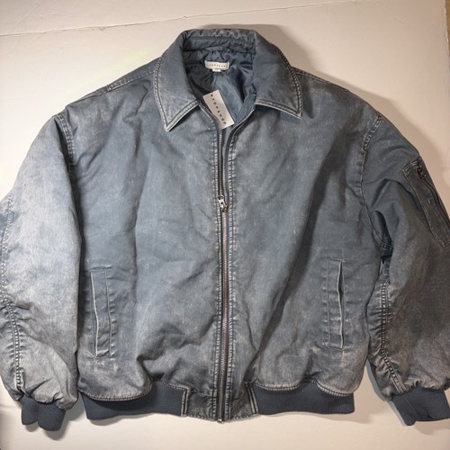 Topshop blue padded jacket - padded,