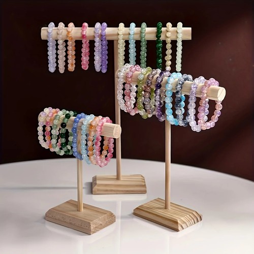 Wooden bar jewelry - wooden, t