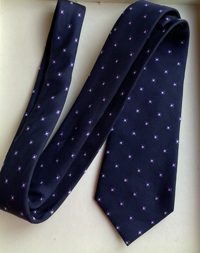 Silk tie lewin dark - t.m.lewin, blue
