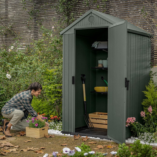 Outdoor resin garden storage - outdoor,