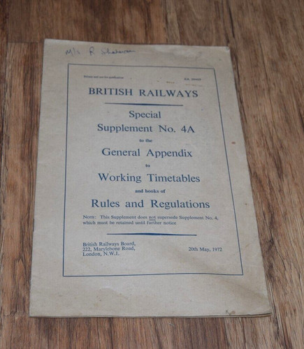 British railways special - british,