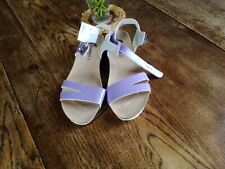 RRP: £60 Brand New Biocomfort Made in Spain Size 6.5 Summer Cork Wedge Sandals