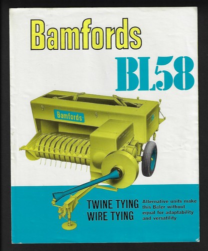 Bamfords bl58 pick baler 6 - bamfords,