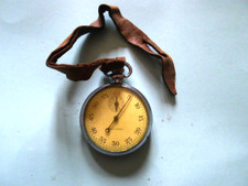 Waltham 9J WW2 Nickel Cased Stop Timer  Pocket Watch.. TLC.