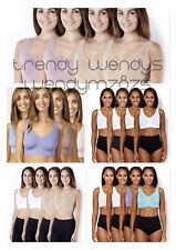 Rhonda Shear Seamless 'Ahh Bra' 4 Pack, Various Sizes/Colour Options, NEW