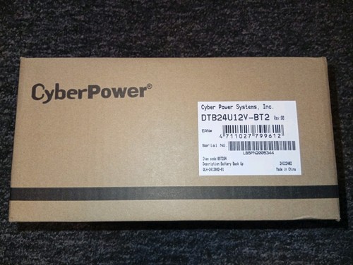 Cyberpower dtb24u12v battery - cyberpower,