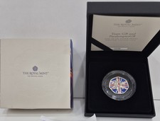 Team GB And Paralympics GB Silver Proof PIEDFORT 50p Coin, Royal Mint!!