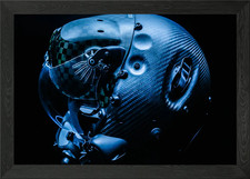 Pilots Helmet Framed Wall Art