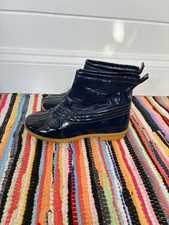 MARC BY MARC JACOBS DUCK BOOTS ANKLE  LENGTH WELLY STYLELOGO BLUE 38