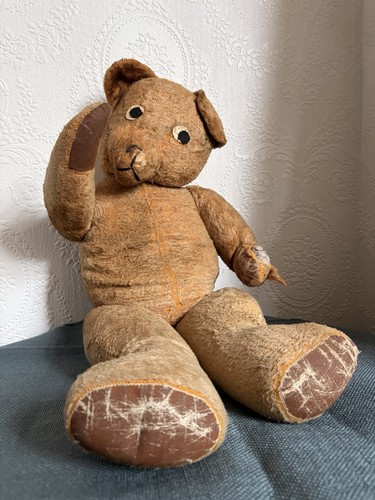 Large antique vintage teddy - large,