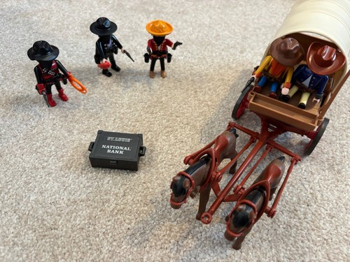 Vintage playmobil western - vintage,