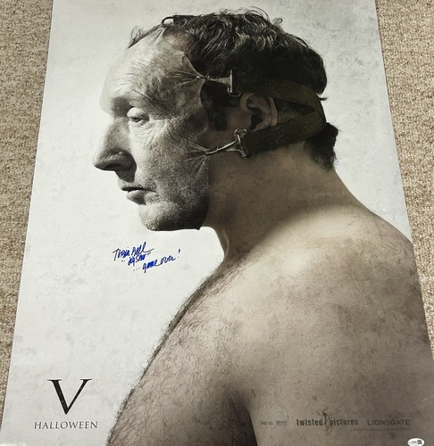Tobin bell jigsaw autographed - tobin,