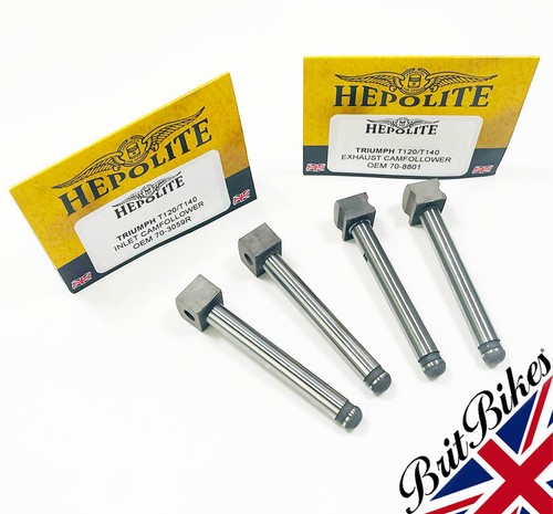 Hepolite inlet and exhaust - and, cam