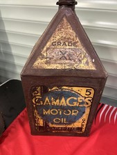 Gamages Pyramid Oil Can With Patena Totally Original   See Photoes
