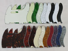 TELECASTER SCRATCH PLATE Pickguard to fit 8 hole USA/Mex Fender in 19 Colours
