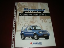 SUZUKI BROCHURE JIMNY 1.3 4WD JLX & 2WD JX SEDAN EXCELLENT CONDITION
