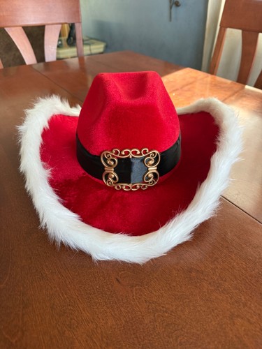 Santa cowboy hat - santa,