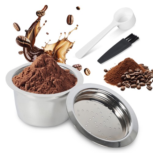 Refillable coffee capsule pod - coffee,