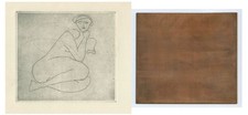 Bernard Kay Nude Etching &
