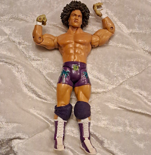 Wrestling action figure purple - wrestling,