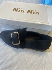Black Suede Shoes size 6