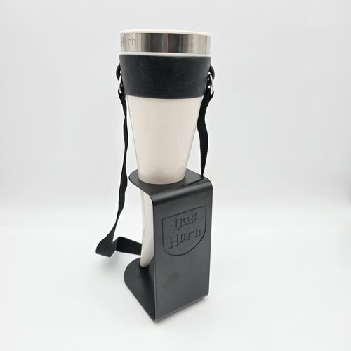 Drinking vessel horn holder - horn, +
