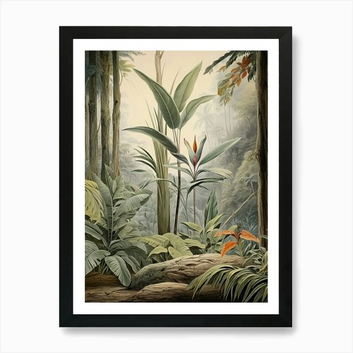 Vintage jungle botanical - vintage,