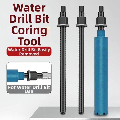 Reverse hammer drilling - reverse, water
