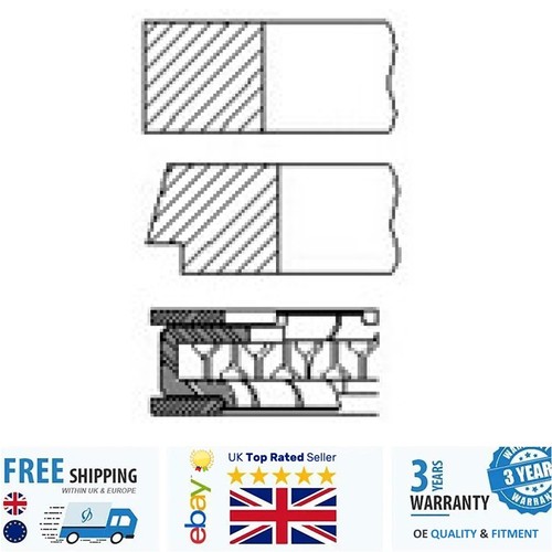 Piston ring kit for - for, ford