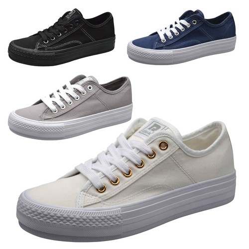 Womens canvas trainers - womens, lace