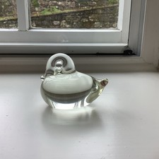 Selkirk Clear Glass 1993 Duck