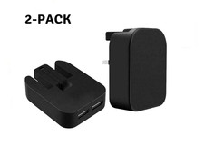 Foldable 3-Pin Mains UK Wall