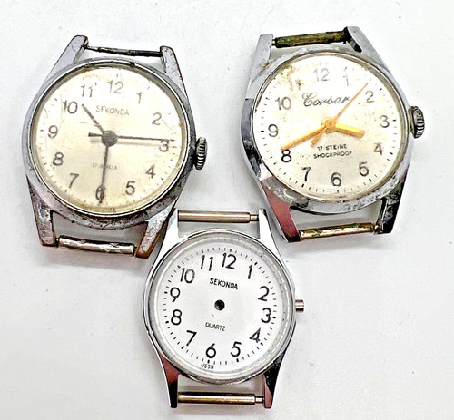 Vintage sekonda soviet watch - vintage,