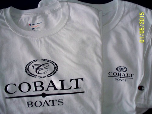 Two cobalt boats screen - two,