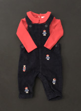 Baby Boys Paddington Bear Dungarees Outfit  3/6 Months