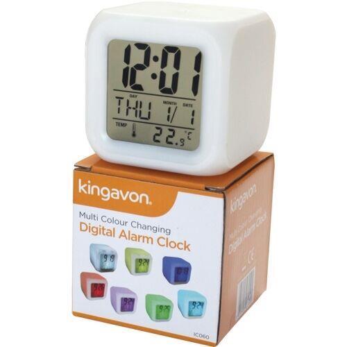 Kingavon digital alarm clock - alarm,