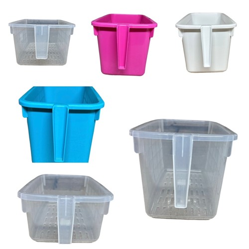 Plastic shelf storage basket - plastic,
