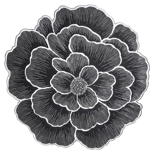Luxury flower placemats - luxury,