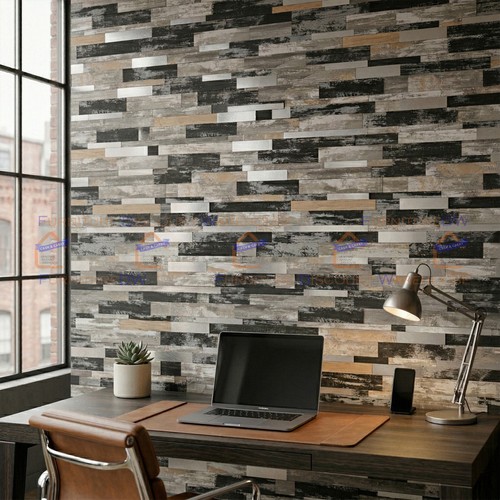 10x 30x30cm black mix - 10x,