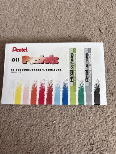 Pentel oil pastels - box, of