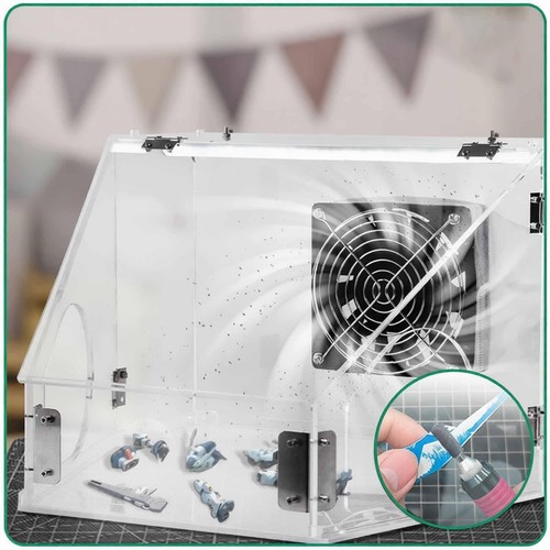 Grinding dust box - dust, with