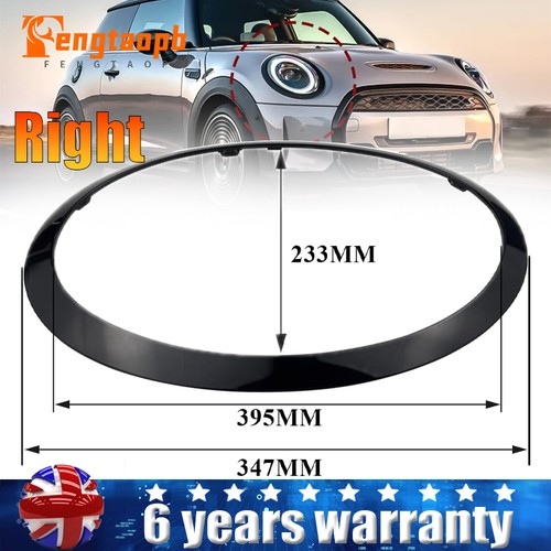 Headlight trim ring black - headlight,