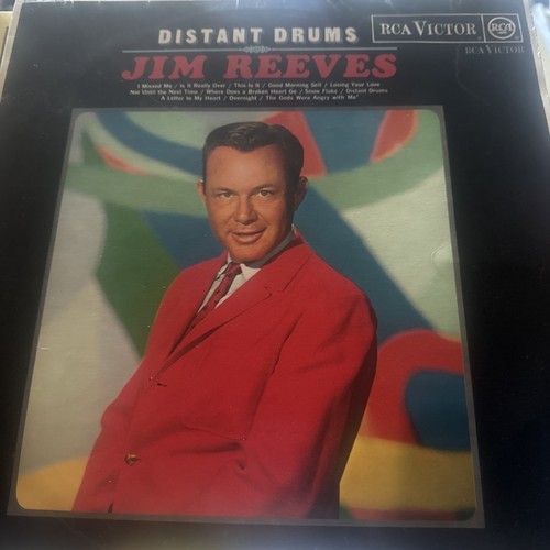 Jim reeves distant drums vinyl - jim,