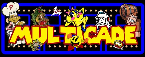 Mame arcade multicade marquee - arcade,