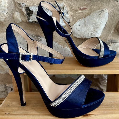 Quiz navy satin - navy,