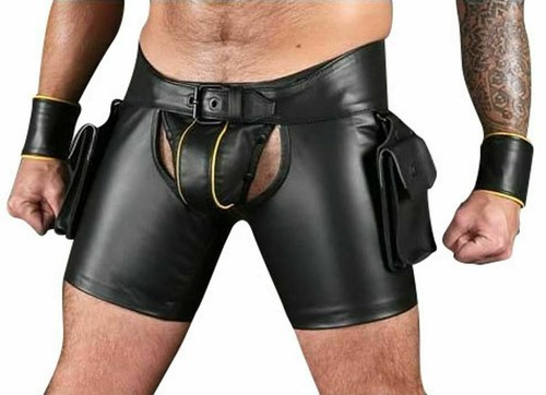 Mens genuine leather chaps - mens,