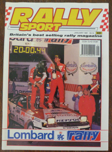 Rally sport magazine 1991 - sport,